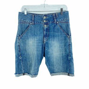 Sacks Love Denim Women Size 26 Denim Jean Shorts